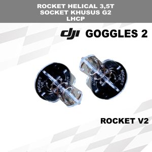 Antena Rocket Helical 3,5T LHCP V2 for DJI GOGGLES 2