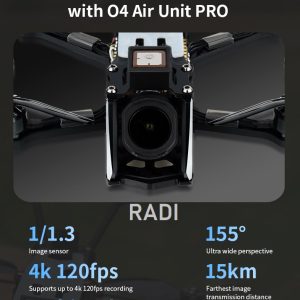 DeepSpace SEEKER 3inch FPV freestyle Frame Kit for DJI O4 LITE / PRO / O3 AIR UNIT